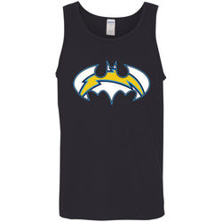 We Are The Los Angeles Chargers Batman Nfl Mashup Men Cotton Tank