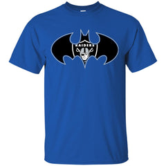 We Are The Oakland Raiders Batman Nfl Mashup Men Cotton T-Shirt Men Cotton T-Shirt - parenttees