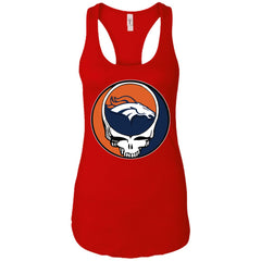 Denver Broncos Grateful Dead Steal Your Face Football Nfl Shirts Women Tank Top Women Tank Top - parenttees