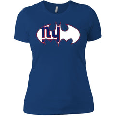 We Are The New York Giants Batman Nfl Mashup Women Cotton T-Shirt Women Cotton T-Shirt - parenttees