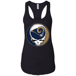 Los Angeles Rams Grateful Dead Steal Your Face Football Nfl Shirts Women Tank Top