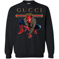 Spider Man Gucci Funny  Trend T- Shirt Crewneck Pullover Sweatshirt