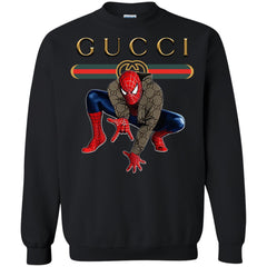 Spider Man Gucci Funny  Trend T- Shirt Crewneck Pullover Sweatshirt Crewneck Pullover Sweatshirt - parenttees