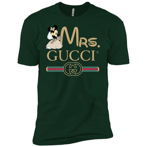 Gucci Couple Disney Minnie Valentine's Day T-shirt Men Short Sleeve T-Shirt Black / X-Small Men Short Sleeve T-Shirt - parenttees