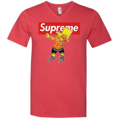 Supreme Dabbing T-shirt Men V-Neck T-Shirt Men V-Neck T-Shirt - parenttees