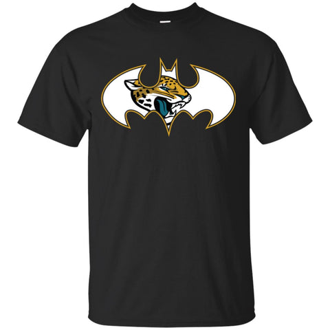 We Are The Jacksonville Jaguars Batman Nfl Mashup Men Cotton T-Shirt Black / S Men Cotton T-Shirt - parenttees