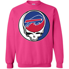 Buffalo Bills Grateful Dead Steal Your Face Football Nfl Shirts Crewneck Pullover Sweatshirt Crewneck Pullover Sweatshirt - parenttees