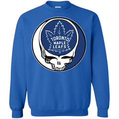 Toronto Maple Leafs Grateful Dead Steal Your Face Hockey Nhl Shirts Crewneck Pullover Sweatshirt Crewneck Pullover Sweatshirt - parenttees