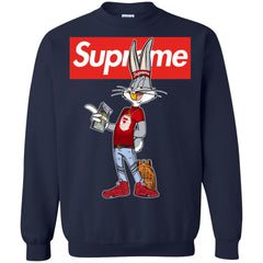 Supreme Rabbit Money Crewneck Pullover Sweatshirt Crewneck Pullover Sweatshirt - parenttees