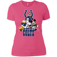 Mickey Mouse Indianapolis Colts American Football Nfl Sports Shirt Women Cotton T-Shirt Women Cotton T-Shirt - parenttees