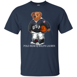 Polo Bear Ralph Lauren Shirt Men Cotton T-Shirt