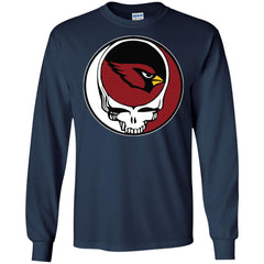 Arizona Cardinals Grateful Dead Steal Your Face Football Nfl Shirts Men Long Sleeve Shirt Men Long Sleeve Shirt - parenttees