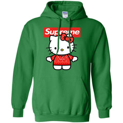 Supreme Hello Kitty Loves T-shirt Pullover Hoodie Sweatshirt Pullover Hoodie Sweatshirt - parenttees