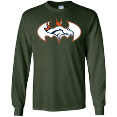 We Are The Denver Broncos Batman Nfl Mashup Men Long Sleeve Shirt Men Long Sleeve Shirt - parenttees