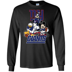 Mickey Mouse New York Giants American Football Nfl Sports Shirt Men Long Sleeve Shirt Men Long Sleeve Shirt - parenttees