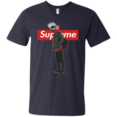 Supreme Naruto Funny Style T-shirt Men V-Neck T-Shirt Men V-Neck T-Shirt - parenttees