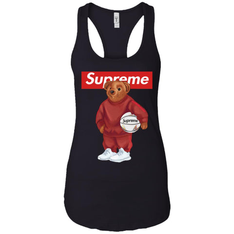 Supreme Bear Sport T-shirt Women Tank Top Black / X-Small Women Tank Top - parenttees