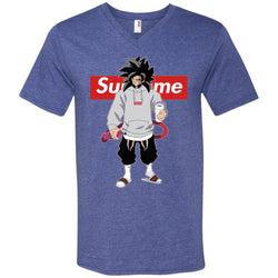 Supreme Dragon Ball Goku Best T-shirt Men V-Neck T-Shirt