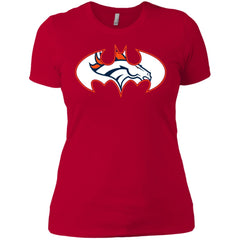 We Are The Denver Broncos Batman Nfl Mashup Women Cotton T-Shirt Women Cotton T-Shirt - parenttees