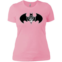 We Are The Oakland Raiders Batman Nfl Mashup Women Cotton T-Shirt Women Cotton T-Shirt - parenttees