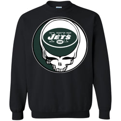 New York Jets Grateful Dead Steal Your Face Football Nfl Shirts Crewneck Pullover Sweatshirt