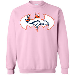 We Are The Denver Broncos Batman Nfl Mashup Crewneck Pullover Sweatshirt Crewneck Pullover Sweatshirt - parenttees