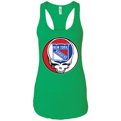 New York Rangers Grateful Dead Steal Your Face Hockey Nhl Shirts Women Tank Top