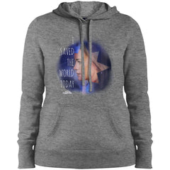 Captain Marvel Saved The World Portrait Women Hooded Sweatshirt Women Hooded Sweatshirt - parenttees