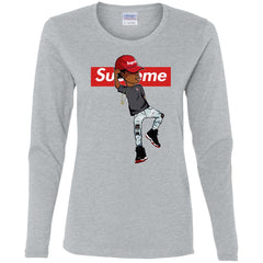 Supreme Marquese Scott T-shirt Women Long Sleeve Shirt Women Long Sleeve Shirt - parenttees