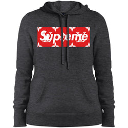 Louis Vuitton Box Supreme T-shirt Women Hooded Sweatshirt