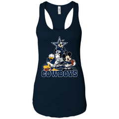 Mickey Mouse Dallas Cowboys American Football Nfl Sports Shirt Women Tank Top Women Tank Top - parenttees