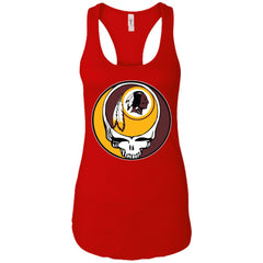Washington Redskins Grateful Dead Steal Your Face Football Nfl Shirts Women Tank Top Women Tank Top - parenttees
