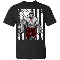 Giants Hulk Kansas City Chiefs T-shirt Men Cotton T-Shirt Men Cotton T-Shirt - parenttees