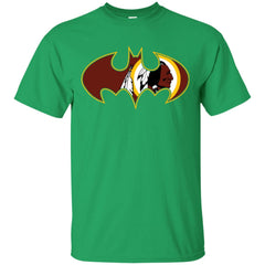 We Are The Washington Redskins Batman Nfl Mashup Men Cotton T-Shirt Men Cotton T-Shirt - parenttees