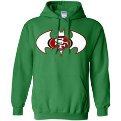 We Are The San Francisco 49ers Batman Nfl Mashup Pullover Hoodie Sweatshirt Pullover Hoodie Sweatshirt - parenttees