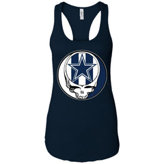 Dallas Cowboys Grateful Dead Steal Your Face Football Nfl Shirts Women Tank Top Women Tank Top - parenttees