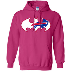 We Are The Buffalo Bills Batman Nfl Mashup Pullover Hoodie Sweatshirt Pullover Hoodie Sweatshirt - parenttees