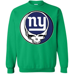 New York Giants Grateful Dead Steal Your Face Football Nfl Shirts Crewneck Pullover Sweatshirt Crewneck Pullover Sweatshirt - parenttees