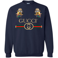 Gucci T-shirt Minion Funny Film T-shirt Crewneck Pullover Sweatshirt Crewneck Pullover Sweatshirt - parenttees