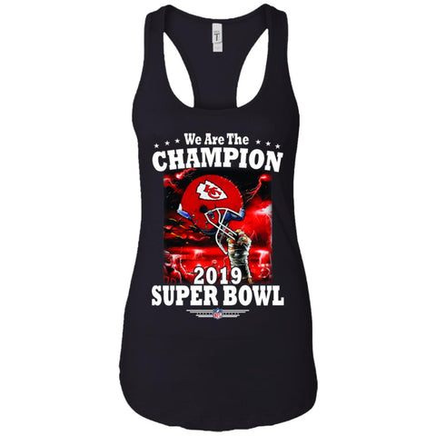 Nfl – Kansas City Chiefs We Are The Champion 2019 Super Bowl Football Women Tank Top Black / X-Small Women Tank Top - parenttees