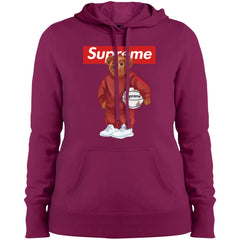 Supreme Bear Sport T-shirt Women Hooded Sweatshirt Women Hooded Sweatshirt - parenttees