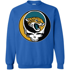 Jacksonville Jaguars Grateful Dead Steal Your Face Football Nfl Shirts Crewneck Pullover Sweatshirt Crewneck Pullover Sweatshirt - parenttees