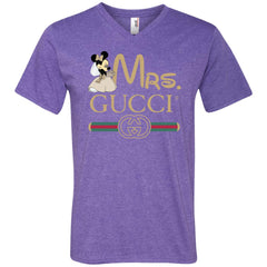 Gucci Couple Disney Minnie Valentine's Day T-shirt Men V-Neck T-Shirt Men V-Neck T-Shirt - parenttees