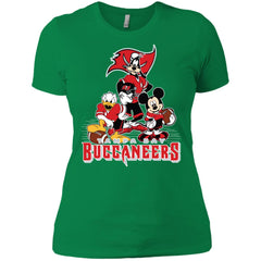 Mickey Mouse Tampa Bay Buccaneers American Football Nfl Sports Shirt Women Cotton T-Shirt Women Cotton T-Shirt - parenttees