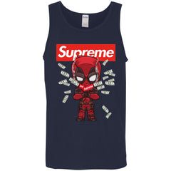 Supreme Deadpool Funny T-shirt Men Cotton Tank Men Cotton Tank - parenttees