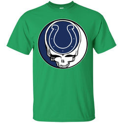 Indianapolis Colts Grateful Dead Steal Your Face Football Nfl Shirts Men Cotton T-Shirt