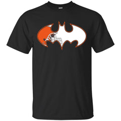 We Are The Cleveland Browns Batman Nfl Mashup Men Cotton T-Shirt Men Cotton T-Shirt - parenttees