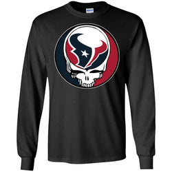 Houston Texans Grateful Dead Steal Your Face Football Nfl Shirts Men Long Sleeve Shirt