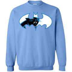 We Are The Carolina Panthers Batman Nfl Mashup Crewneck Pullover Sweatshirt Crewneck Pullover Sweatshirt - parenttees