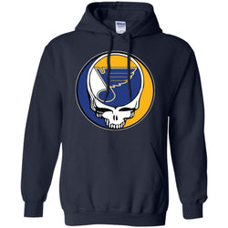 St Louis Blues Grateful Dead Steal Your Face Hockey Nhl Shirts Pullover Hoodie Sweatshirt